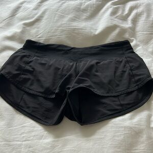 Lululemon Women’s Speed Up Short Black Size 4